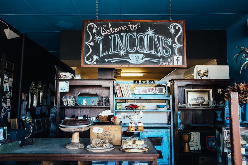 Explore the cozy interior of a vintage cafe, showcasing delicious pastries and rustic decor.